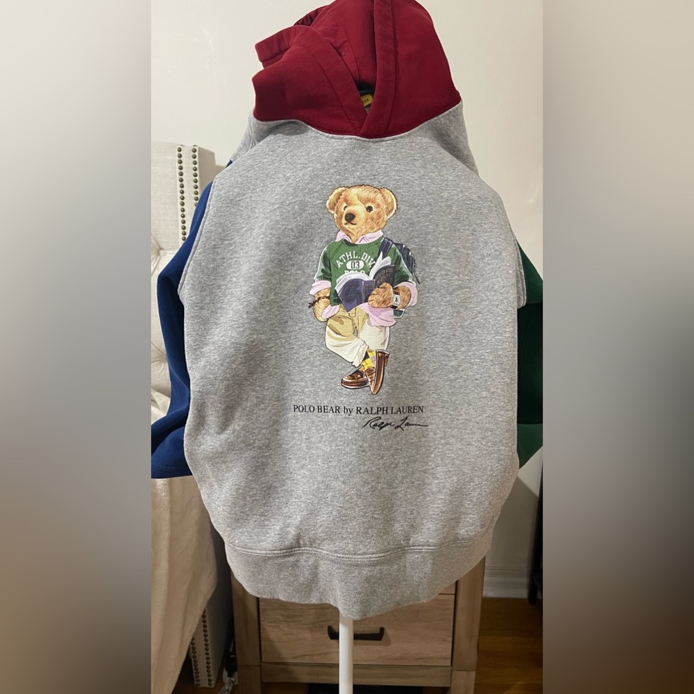 Ralph Lauren teddy bear sweatshirt kids' size large / women's size xs-small
